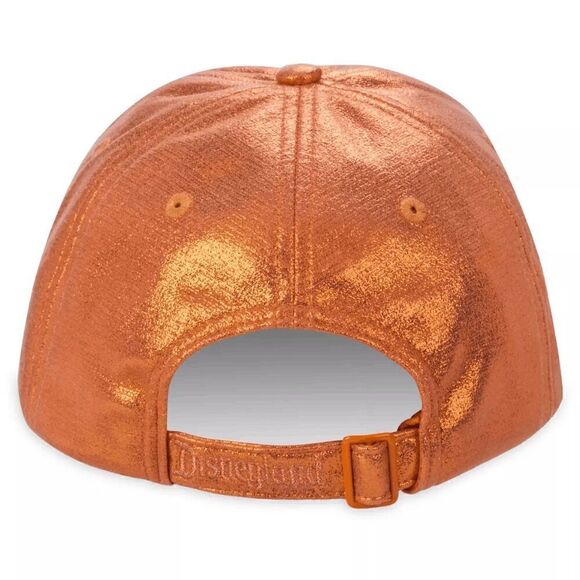 Disneyland Baseball Cap Adults Peach Punch Orange Sequin OS Hat NWT - Picture 6 of 6